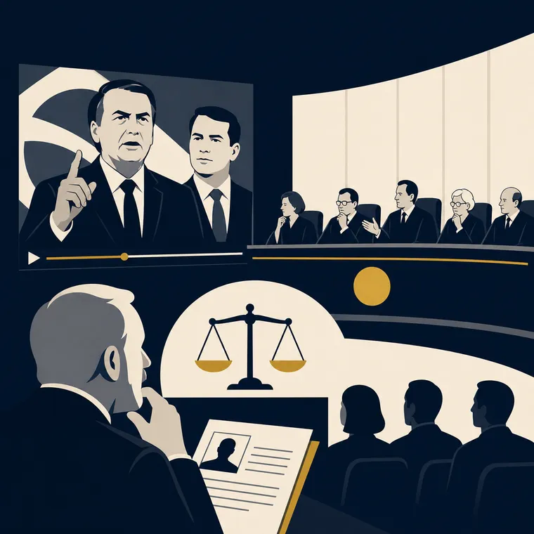 TSE Avalia Vídeo de IA de Bolsonaro e Sinaliza Novos Julgamentos